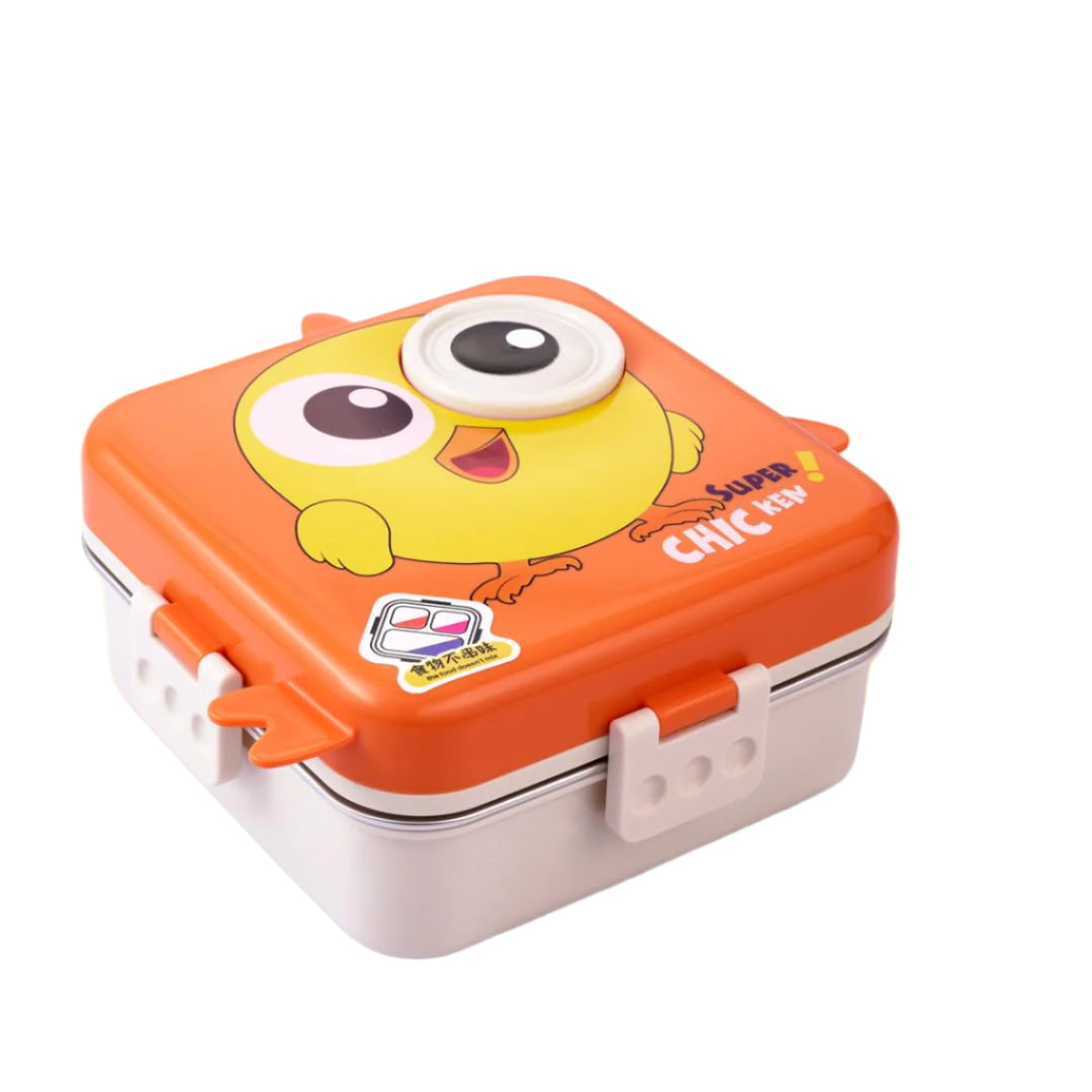 Super Birdy Lunch Box 2 Layer Stainless Steel Lunch Box