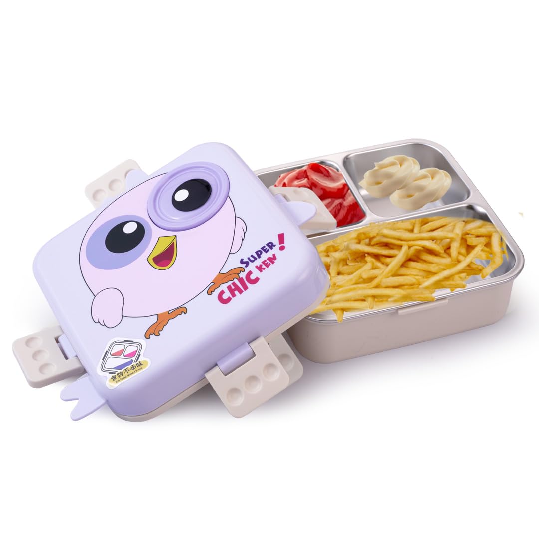 Super Birdy Lunch Box 2 Layer Stainless Steel Lunch Box