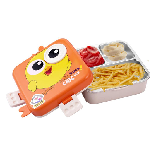 Super Birdy Lunch Box 2 Layer Stainless Steel Lunch Box